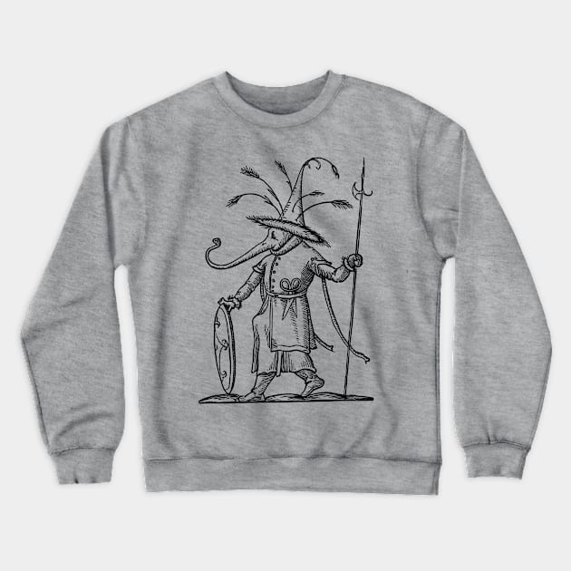 Grotesque #97 The Drolatic Dreams of Pantagruel (1565) Crewneck Sweatshirt by n23tees